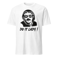 Success Do It Lady Chit Retro Funny Meme T-Shirt in White