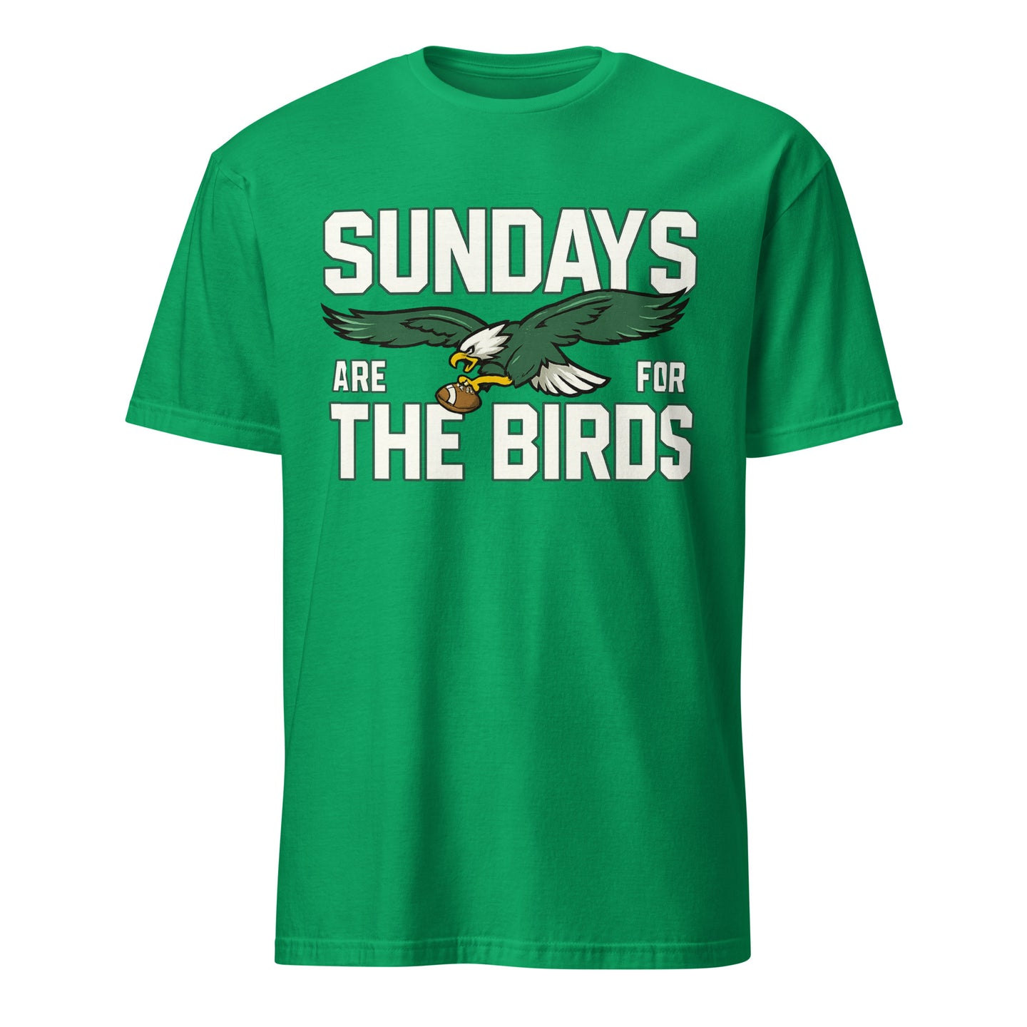Sundays Are for the Birds Philadelphia Kids T-Shirt in Irish green by Cuccico