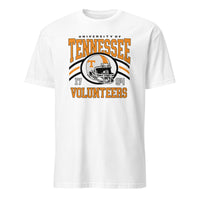 White Tennessee Volunteers Game Day T-Shirt by Cuccico with retro Vols graphic