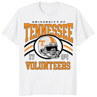 White Tennessee Volunteers Game Day T-Shirt by Cuccico with retro Vols graphic