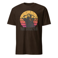 That’s, Like, Your Opinion, Man T-Shirt in dark chocolate by Cuccico