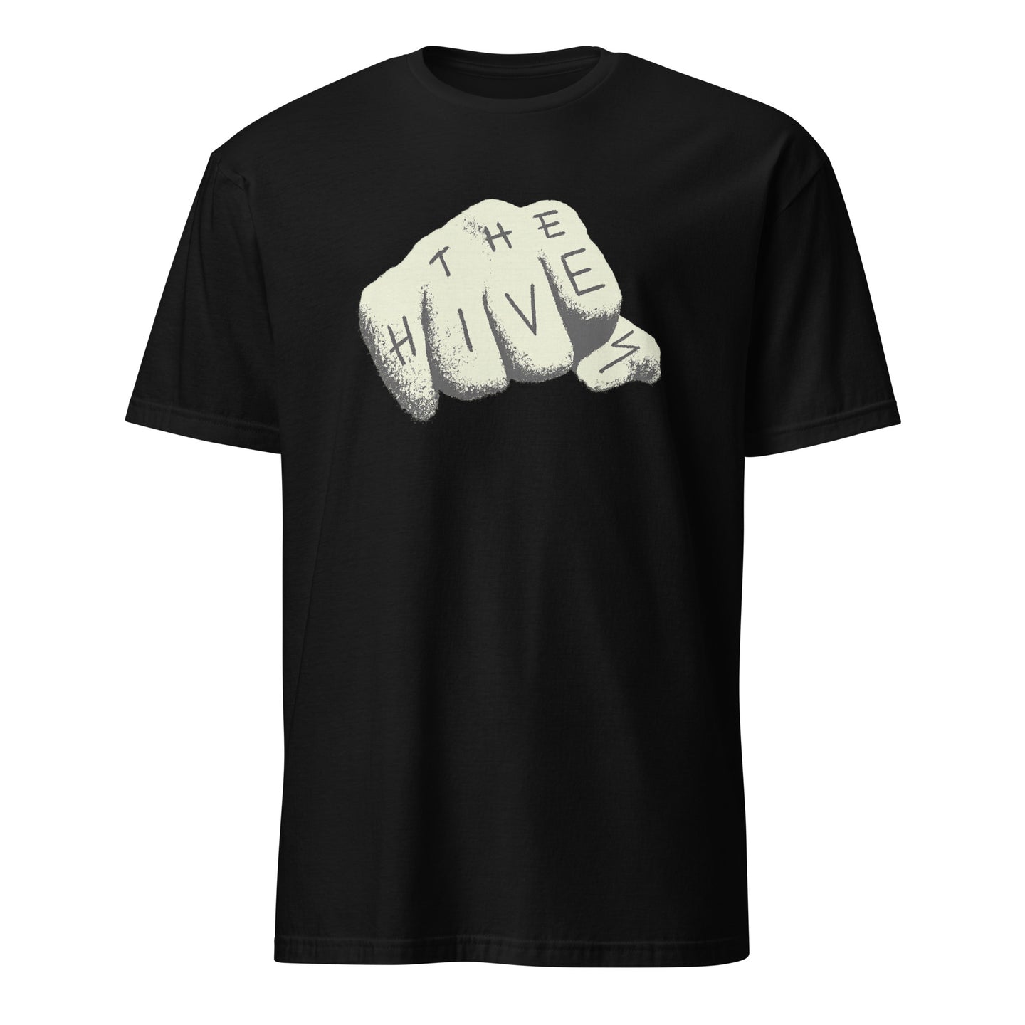 The Hives T-Shirt in black graphic band tee by Cuccico