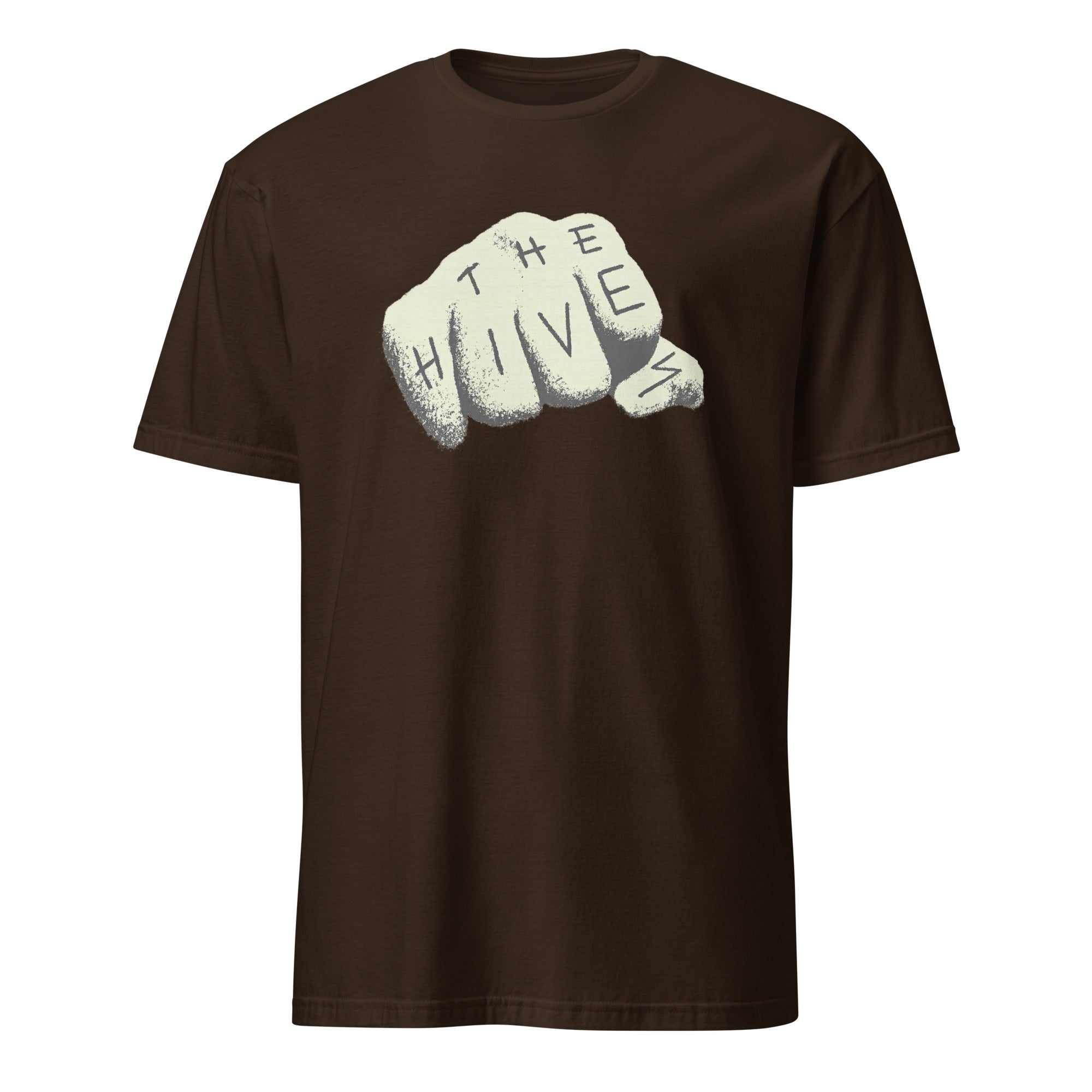 The Hives T-Shirt in dark chocolate brown by Cuccico