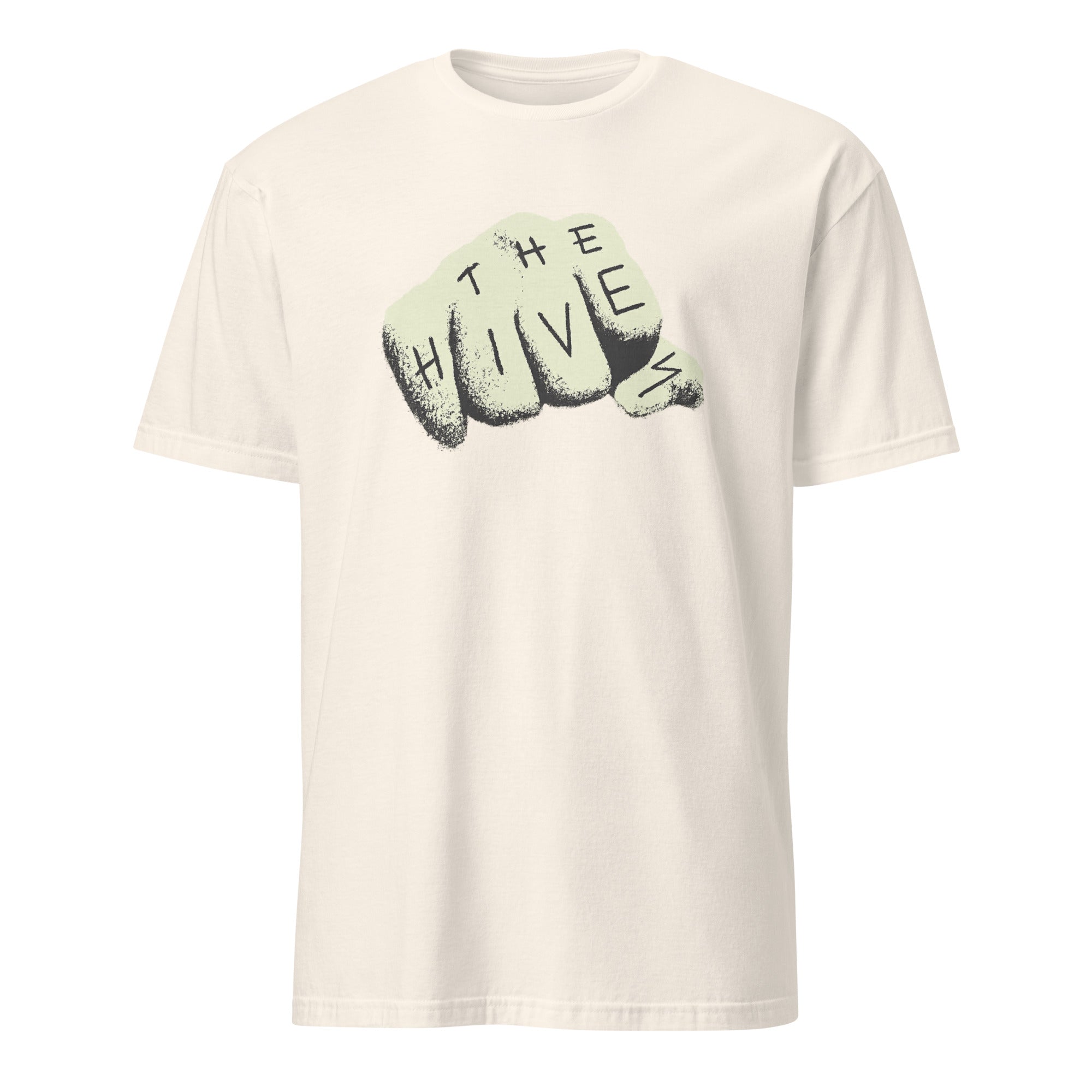 The Hives T-Shirt in natural cream shade by Cuccico band tee