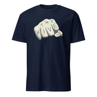 The Hives T-Shirt in navy blue graphic band tee by Cuccico