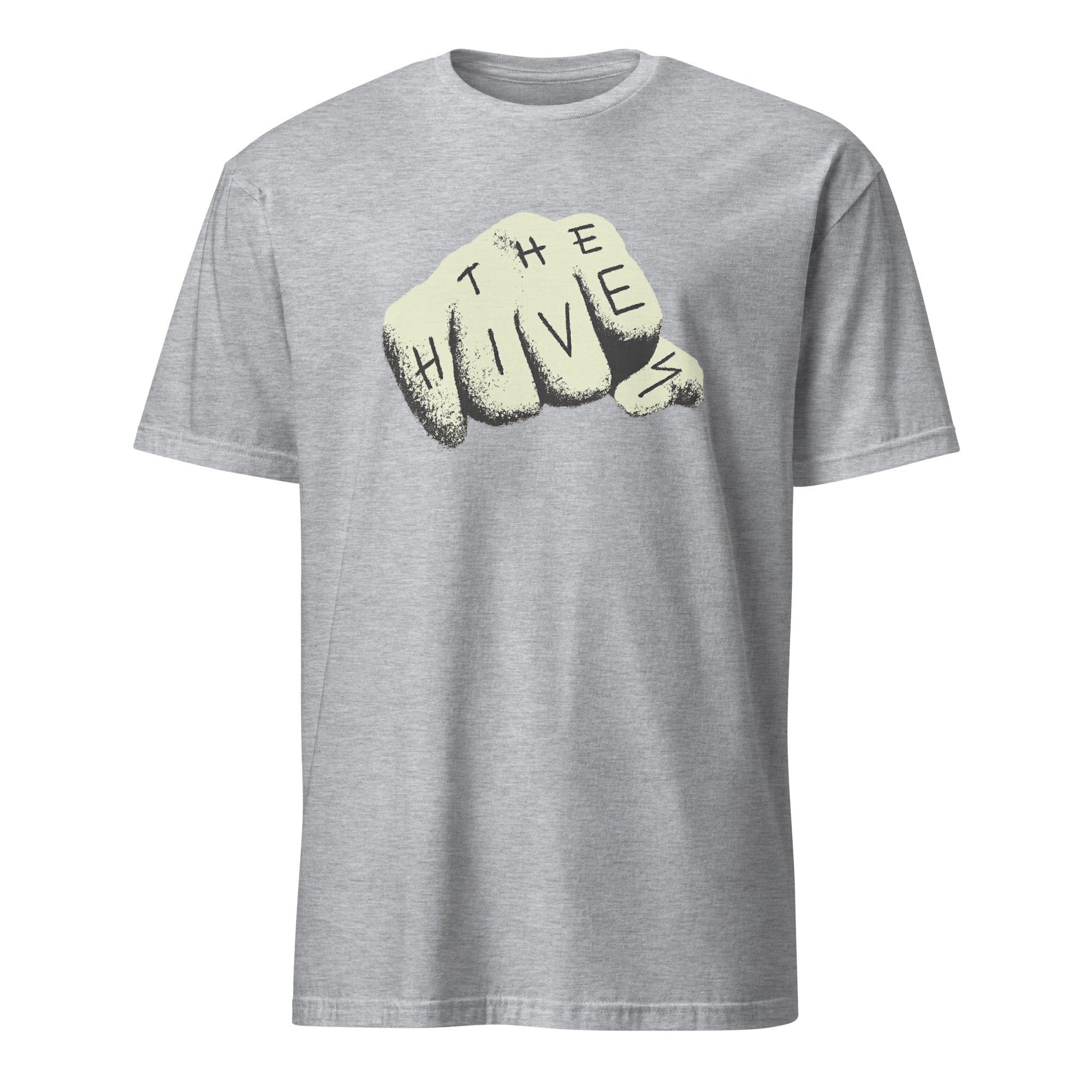 The Hives T-Shirt in sport grey graphic band tee by Cuccico