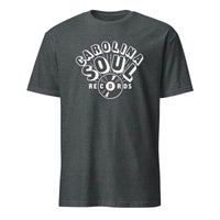 The Runarounds Charlie Cooper Carolina Soul Records graphic t-shirt in dark heather by Cuccico