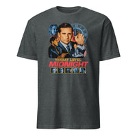 Threat Level Midnight Retro Michael Scarn T-Shirt in Dark Heather by Cuccico