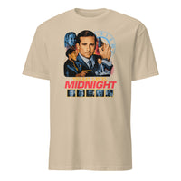 Threat Level Midnight Retro Michael Scarn T-Shirt in Sand by Cuccico