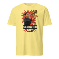 Cuccico Throw Sandwiches Not People T-Shirt in Cornsilk color – Political Satire Meme Tee