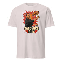 Cuccico Throw Sandwiches Not People T-Shirt in Ice Grey – Viral Sandwich Guy Shirt