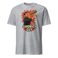 Cuccico Throw Sandwiches Not People T-Shirt in Sport Grey – Meme Protest Tee