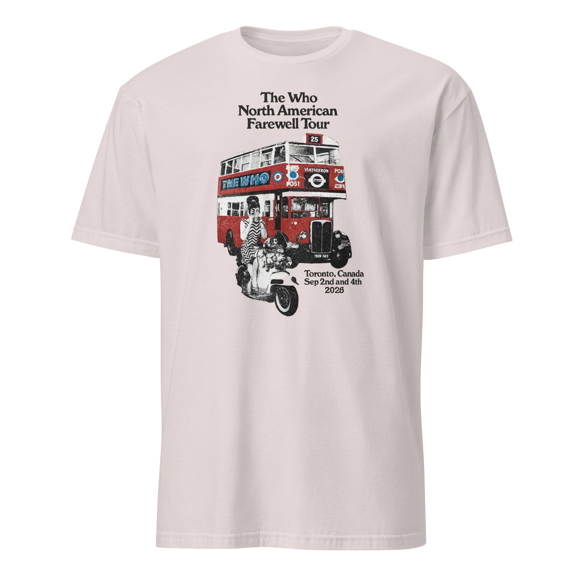 Toronto ON 2025 Farewell Tour T-Shirt in Ice Grey by Cuccico