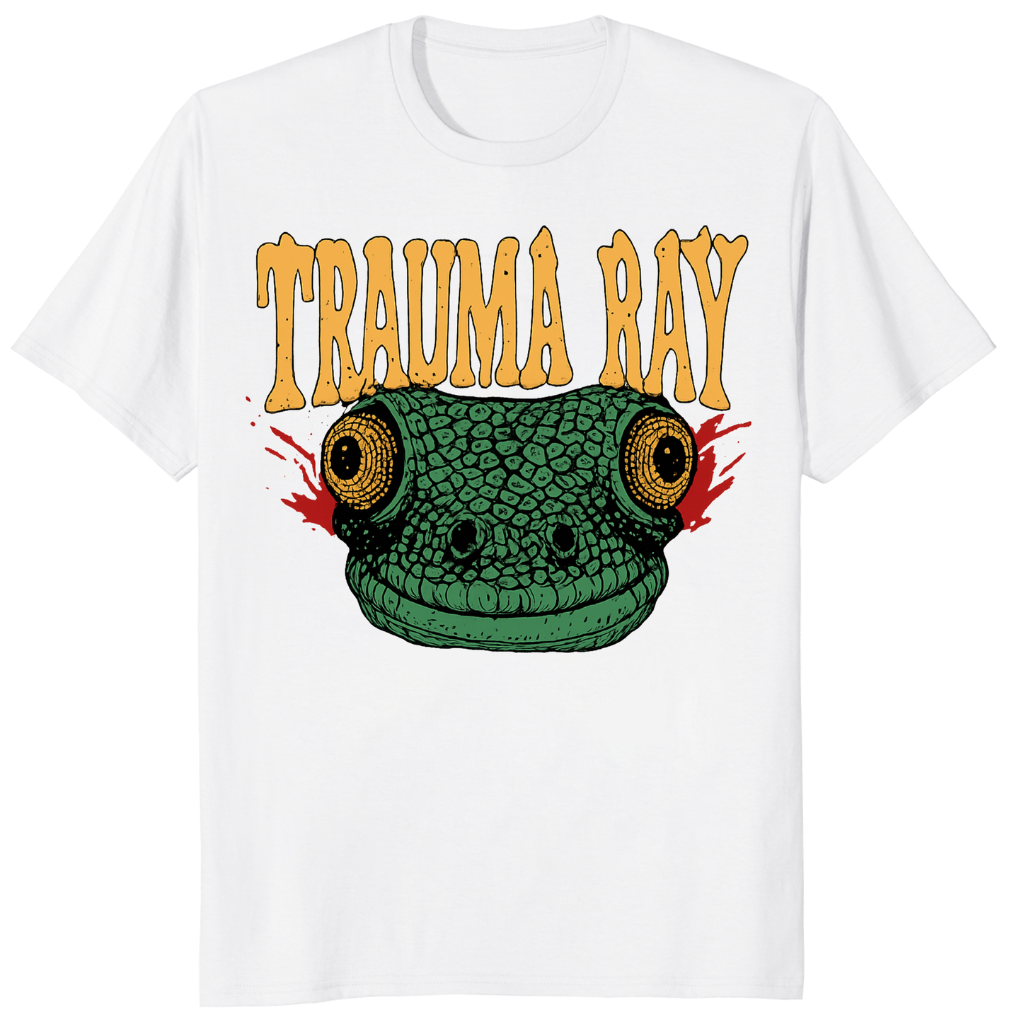 Trauma Ray New Shirt in white by Cuccico official band merch
