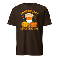 Dark Chocolate Trumpkin Spice Shirt Halloween Pumpkin Funny Trump T-Shirt by Cuccico