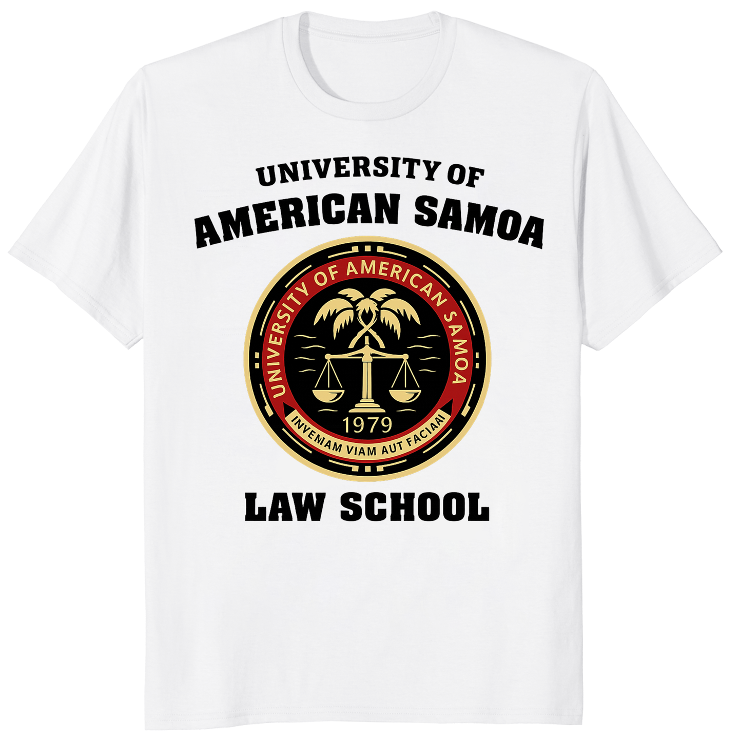 University of American Samoa Law School shirt in white by Cuccico