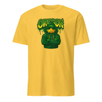 Vintage Donald Duck Oregon Ducks Football T-Shirt in Daisy Yellow by Cuccico
