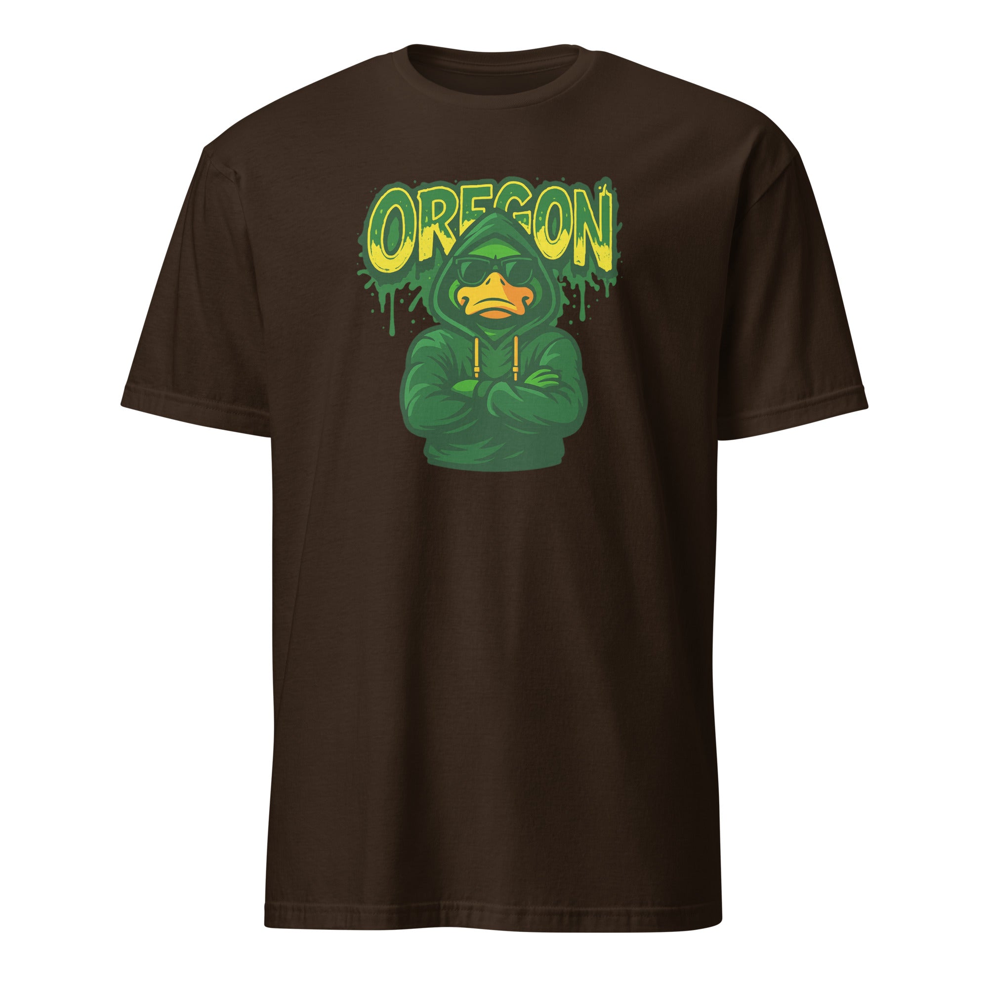 Vintage Donald Duck Oregon Ducks Football T-Shirt in Dark Chocolate by Cuccico