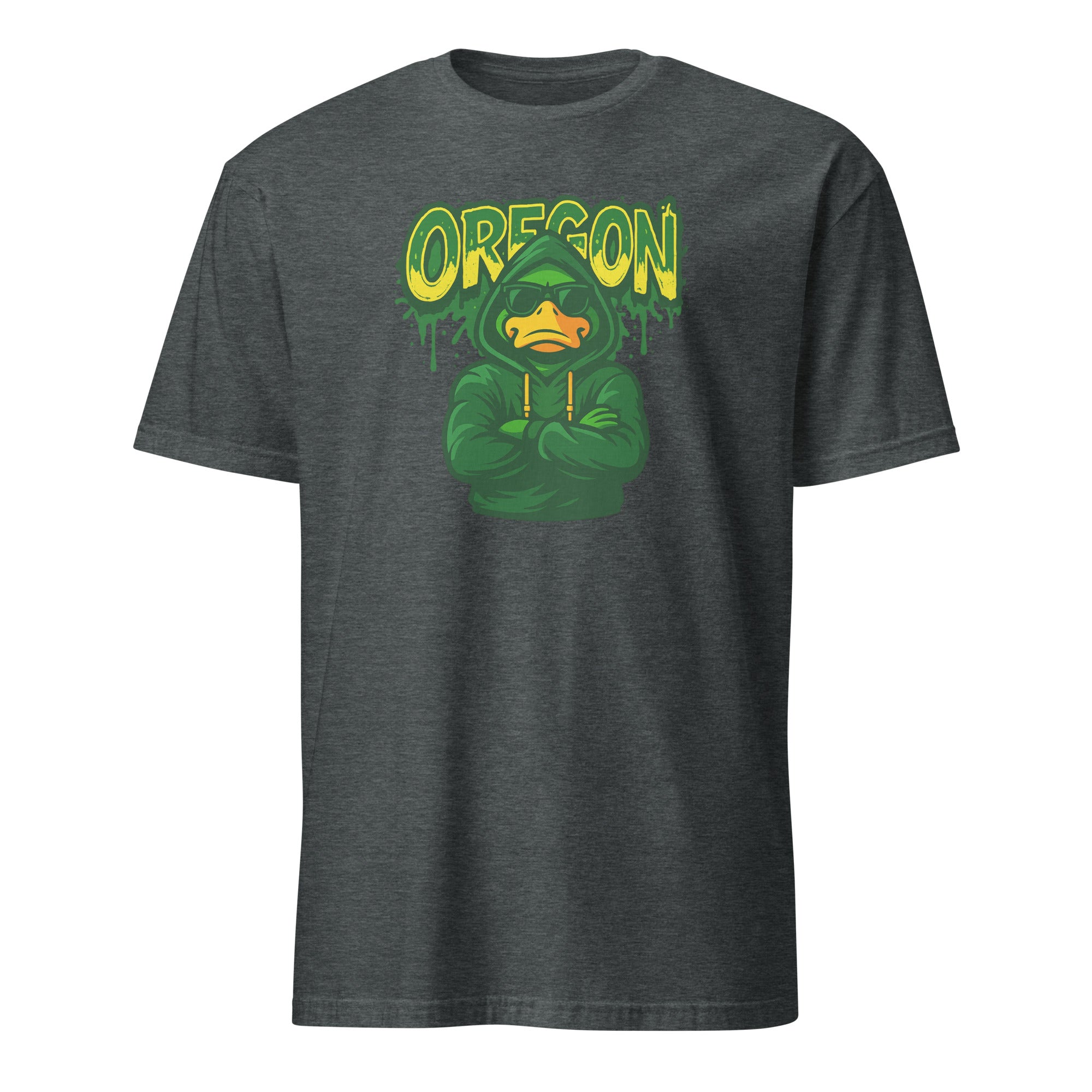 Vintage Donald Duck Oregon Ducks Football T-Shirt in Dark Heather by Cuccico