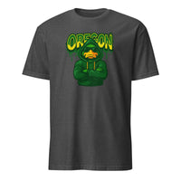 Vintage Donald Duck Oregon Ducks Football T-Shirt in Dark Heather Grey by Cuccico