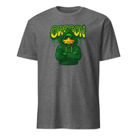 Vintage Donald Duck Oregon Ducks Football T-Shirt in Graphite Heather by Cuccico