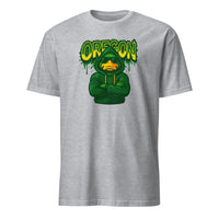 Vintage Donald Duck Oregon Ducks Football T-Shirt in Sport Grey by Cuccico