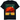 Cuccico Retro Space Poster T-Shirt Vintage Mars Travel in Black