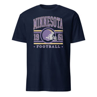 Retro Minnesota Football Shirt in Navy color by Cuccico