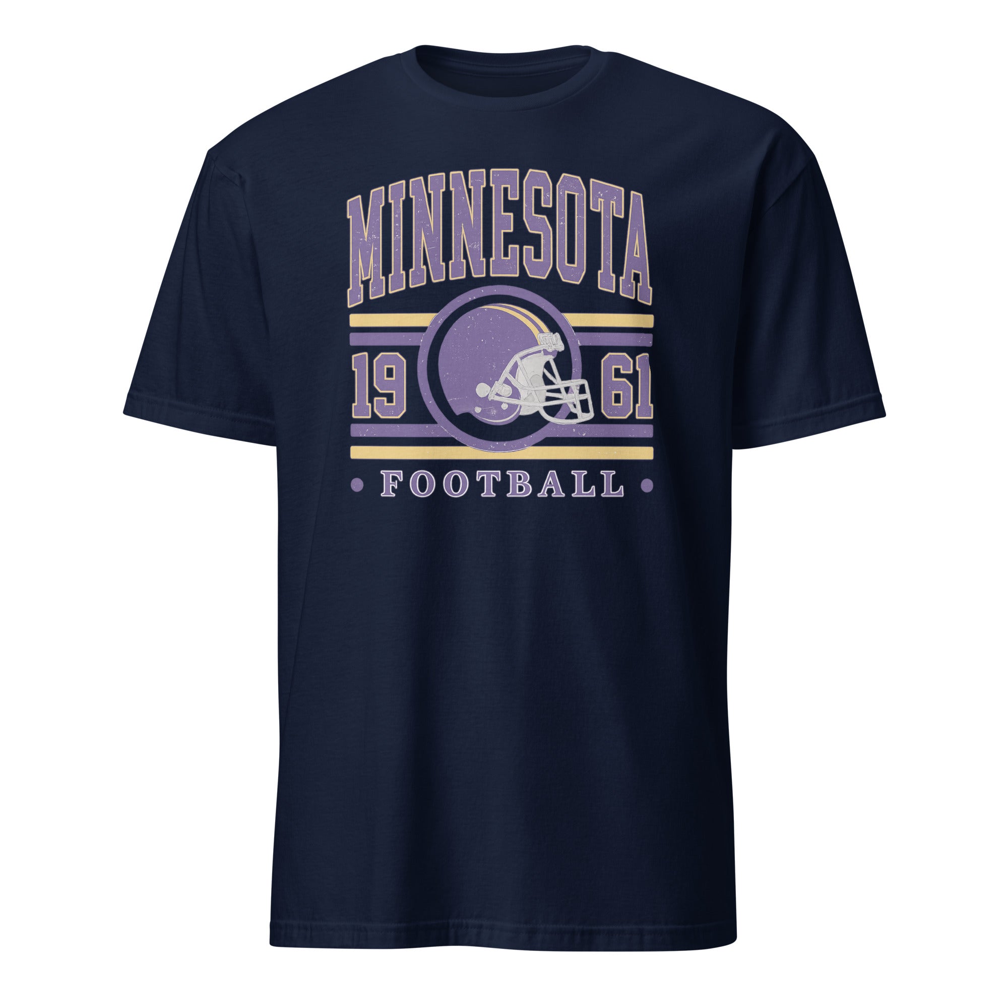Retro Minnesota Football Shirt in Navy color by Cuccico