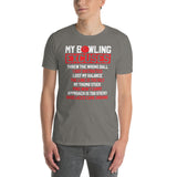 Funny Bowling T-Shirt | My Bowling Excuses Shirt | Unisex - Cuccico Design