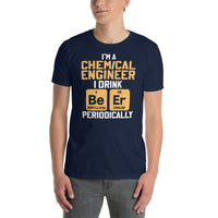 Chemical Engineer Beer Periodically T-Shirt - Cuccico Design