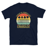 Today's Forecast Funny Cribbage T-Shirt | Board Game Gift - Cuccico Design