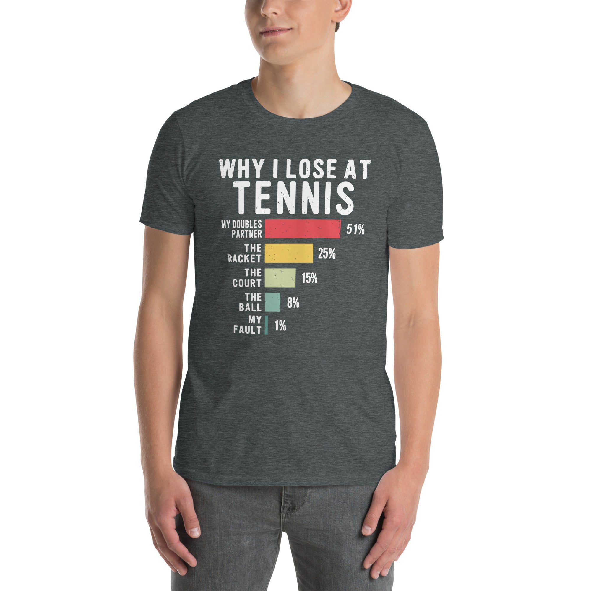 Funny Tennis Shirt - Why I Lose At Tennis Player Gift T-Shirt - Cuccico Design