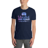 Funny Nurse T-Shirt | Educated Drug Dealer Nurse Life Tee - Cuccico Design