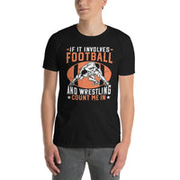 Funny Wrestling and Football T-Shirt - Sports Fan Gift - Cuccico Design