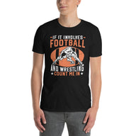 Wrestling T-Shirt - Football and Wrestling Count Me In - Cuccico Design
