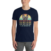 French Bulldog T-Shirt | Every Snack You Make Frenchie Gift - Cuccico Design