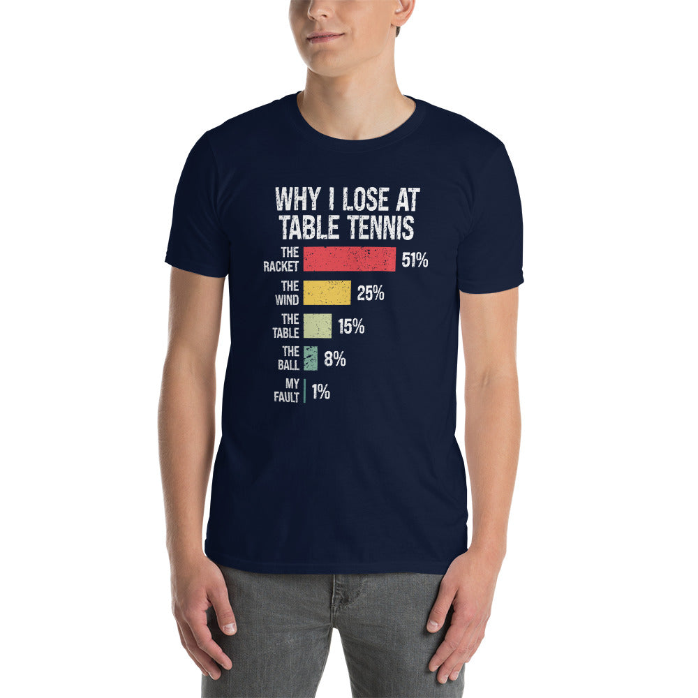 Funny Table Tennis T-Shirt | Ping Pong Player Gift - Cuccico Design
