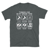 Things I Do In My Spare Time Falconers T-Shirt - Cuccico Design
