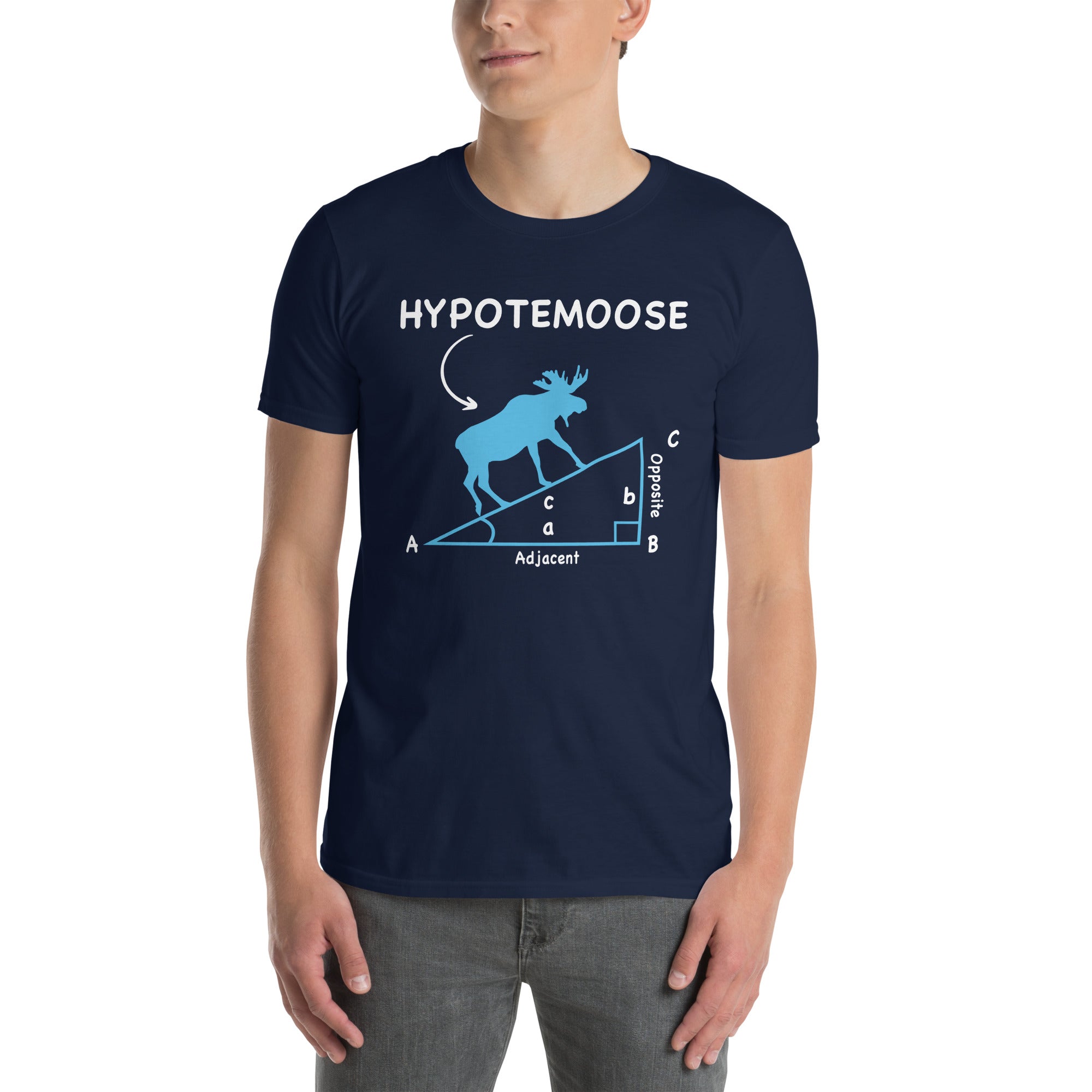 Funny Math T-Shirt | Hypotemoose Geometry Pun - Cuccico Design