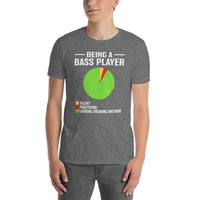 Bassist T-Shirt - Bass Guitar Player Music Shirt - Cuccico Design