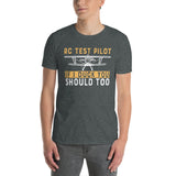 RC Airplane T-Shirt - Model Pilot Remote Control Plane Gift - Cuccico Design