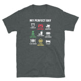 My Perfect Day Funny Video Gamer T-Shirt Gift - Cuccico Design