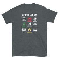 My Perfect Day Funny Video Gamer T-Shirt Gift - Cuccico Design