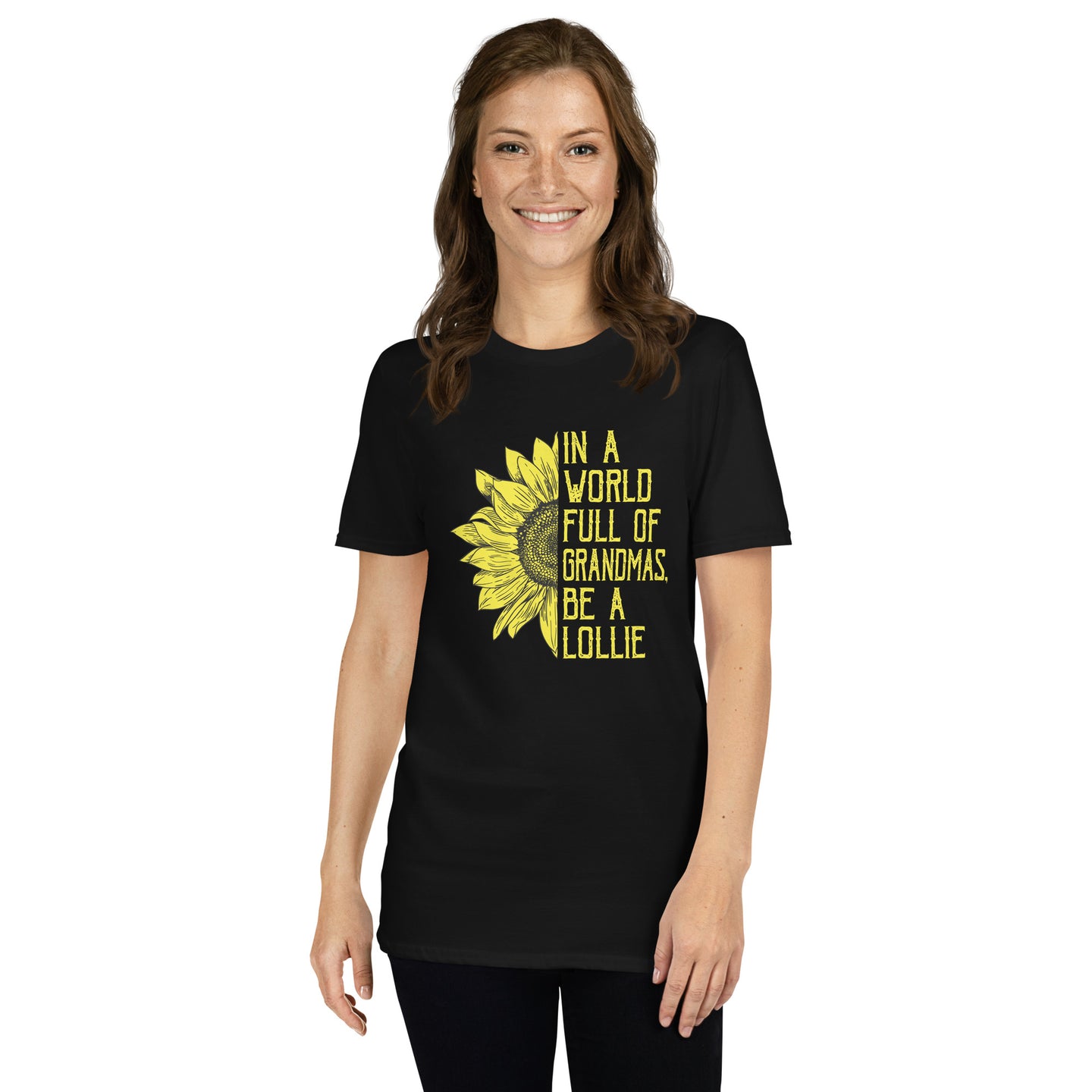 Lollie Shirt | In a World Full of Grandmas Be a Lollie Gift - Cuccico Design