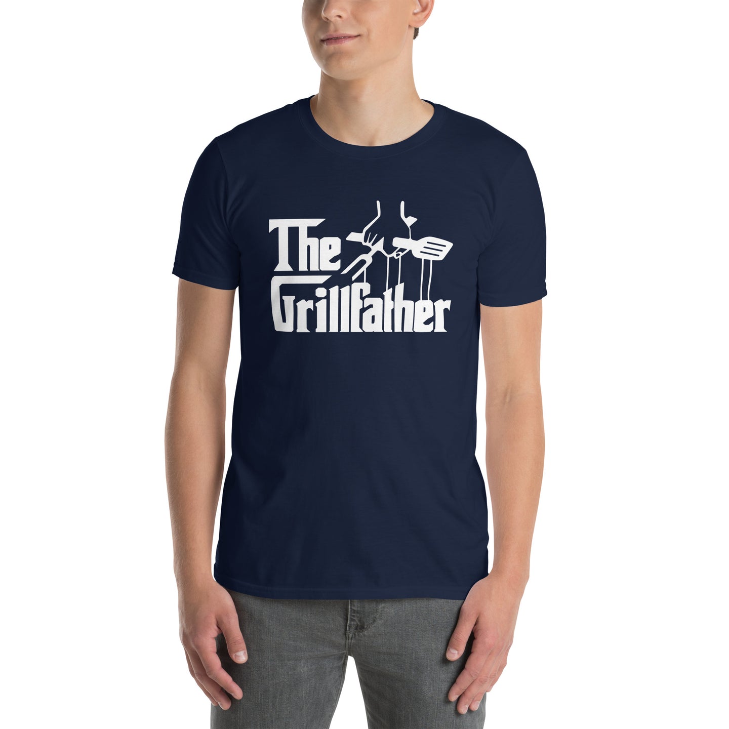 The Grillfather Funny BBQ Grill Shirt | Gift for Grillers - Cuccico Design
