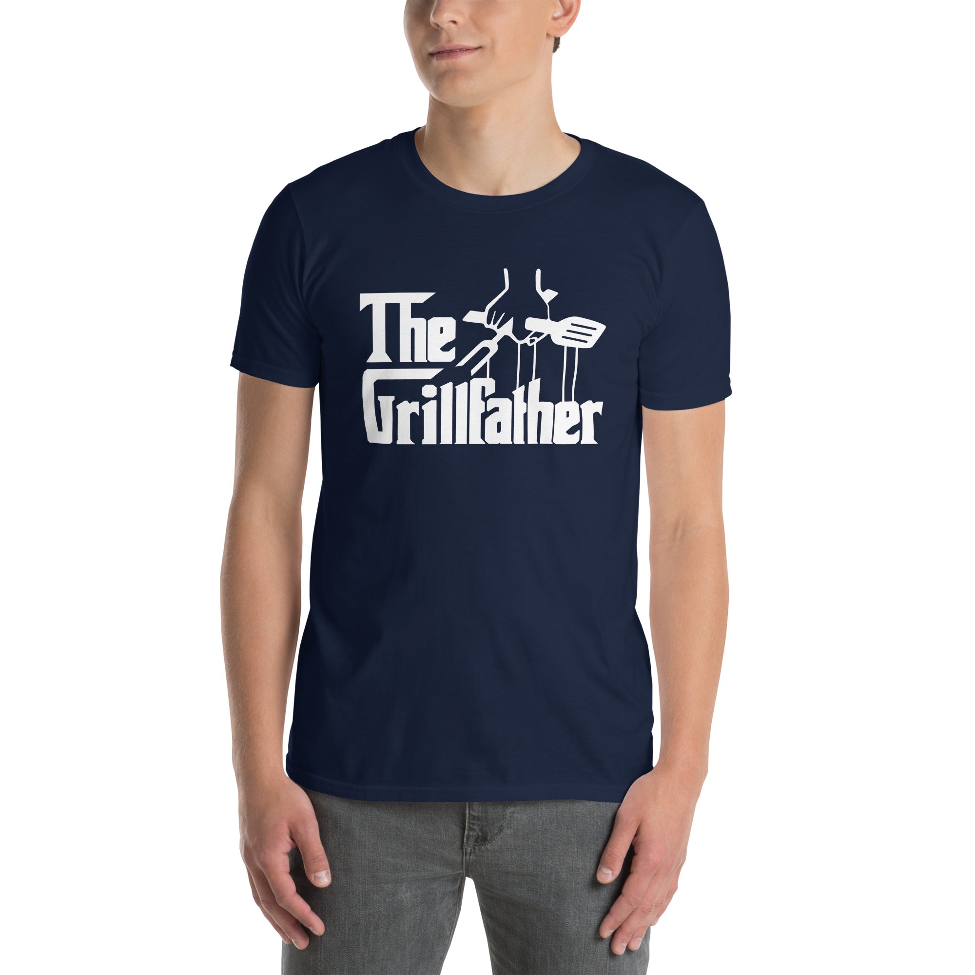 The Grillfather Funny BBQ Grill Shirt | Gift for Grillers - Cuccico Design