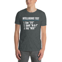 Funny Dad Joke T-Shirt - Say I M A P Ness Intelligence Test - Cuccico Design
