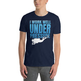 Scuba Diving T-Shirt - I Work Well Under Pressure - Cuccico Design