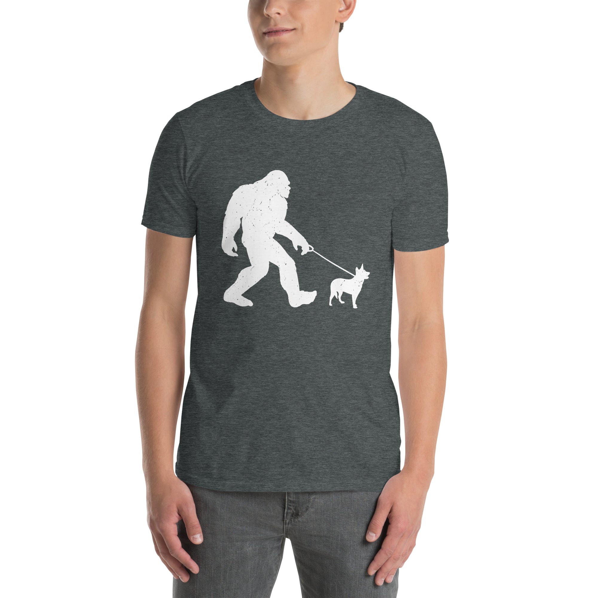 Bigfoot Australian Cattle Dog T-Shirt - Blue Heeler Gift - Cuccico Design